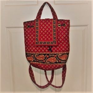Vera Bradley “Americana Red” Backpack
